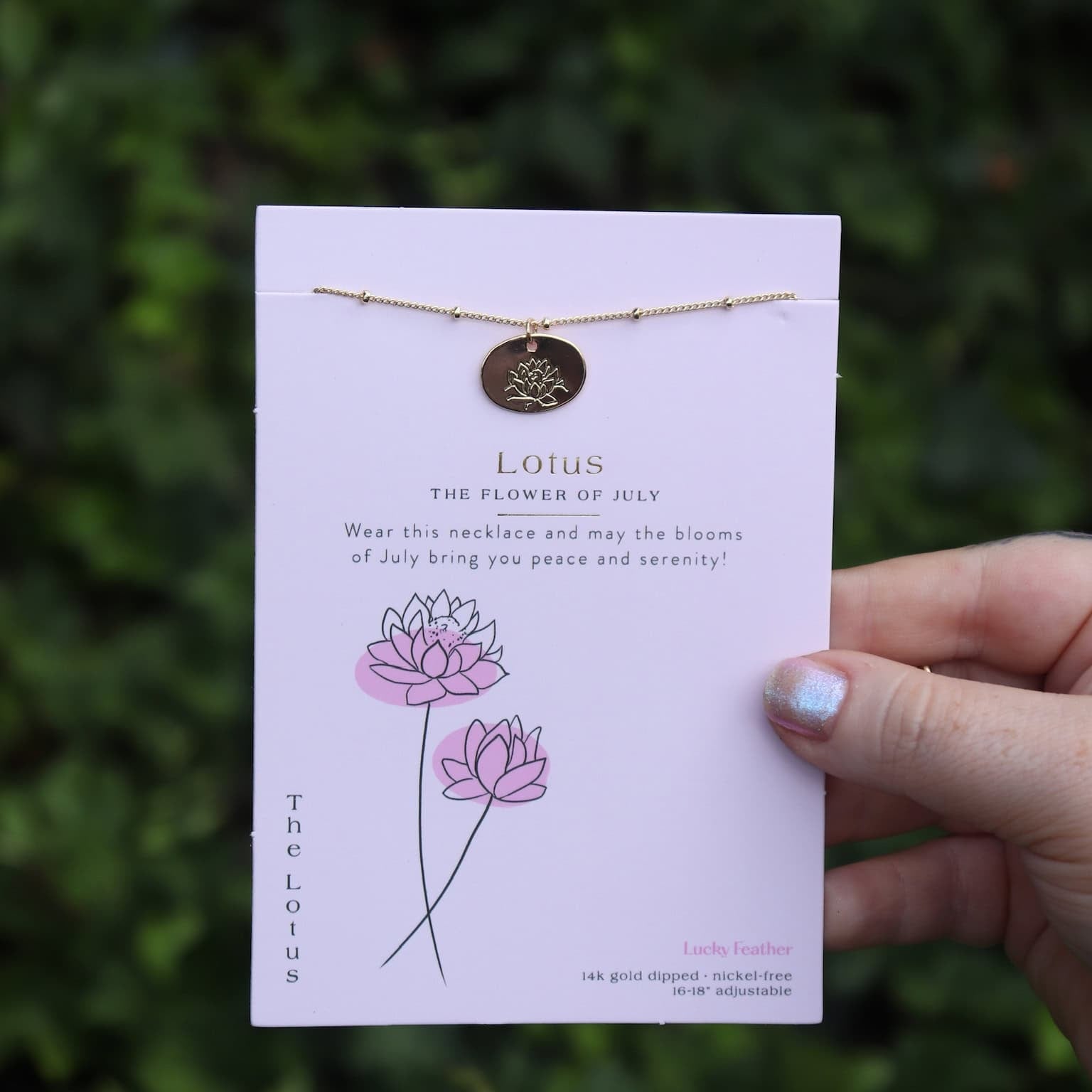 Birthstone & Birth Flower Jewelry