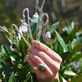 Gemstone Moon Bookmark