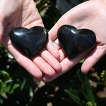 Brown Sheen Obsidian crystal heart