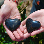 Brown Sheen Obsidian Crystal Heart