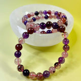 8mm Crystal Beaded Bracelets