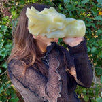 Onyx Crystal Dragon Head