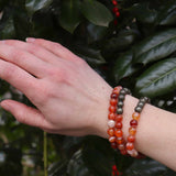 8mm Crystal Beaded Bracelets