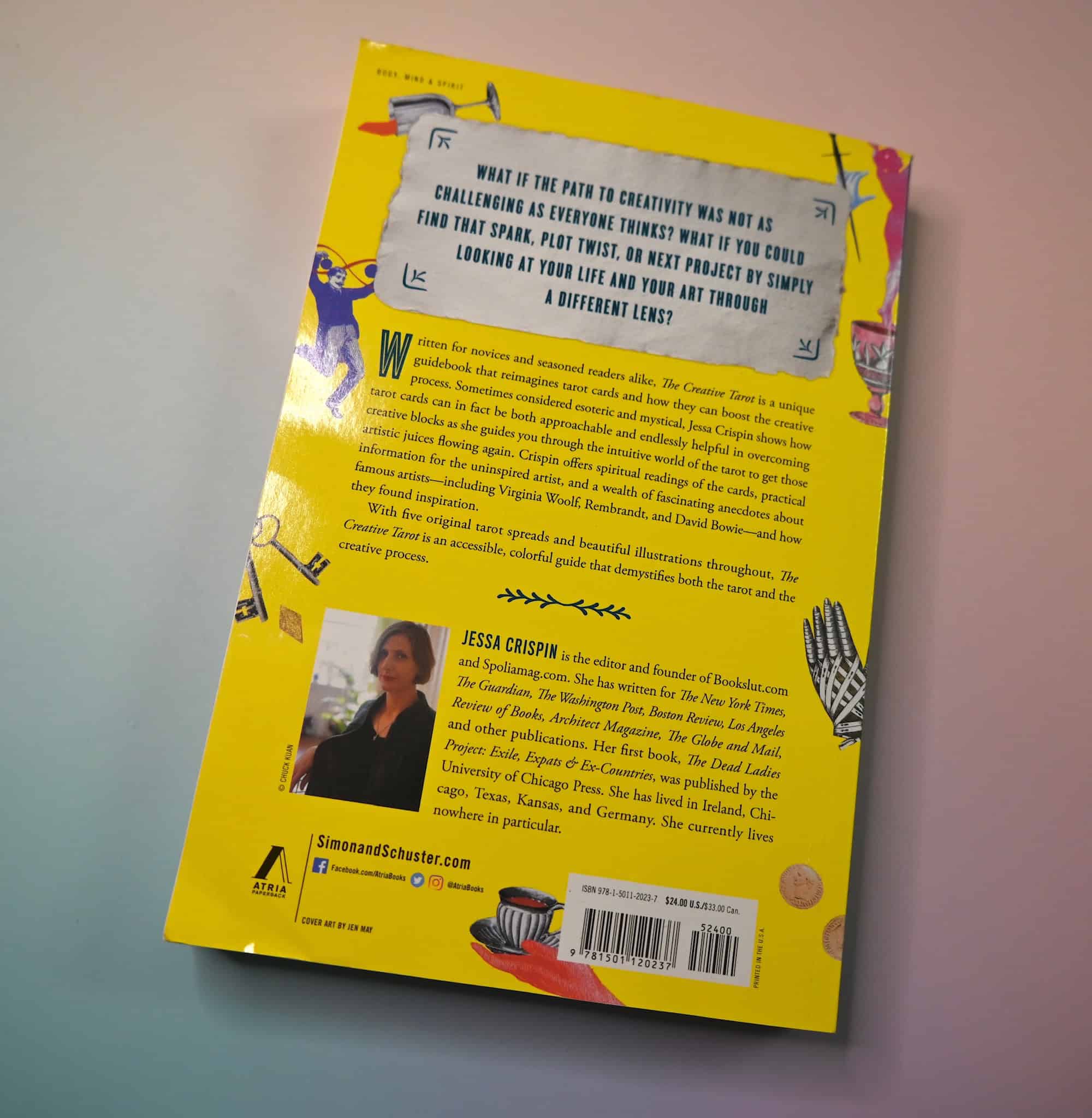 Creative Tarot Book by Jessa Crispin