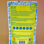 The back of the Amalfi Coast Vegan Milk Bath Soak on a dusty pink background.