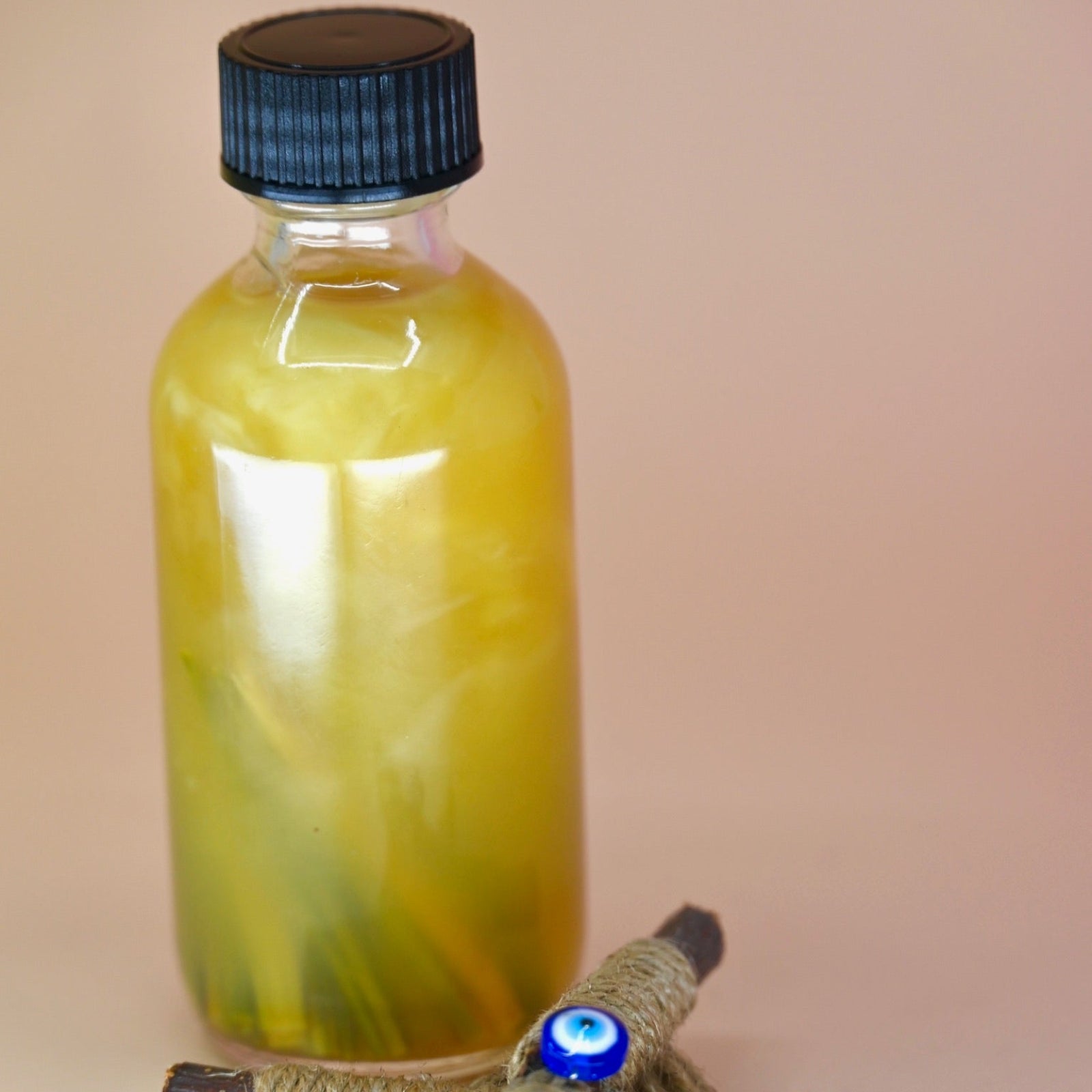 The back of the Chinese Wash with the crossroads lying next to it all on a pink background.