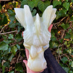 Onyx Crystal Dragon Head