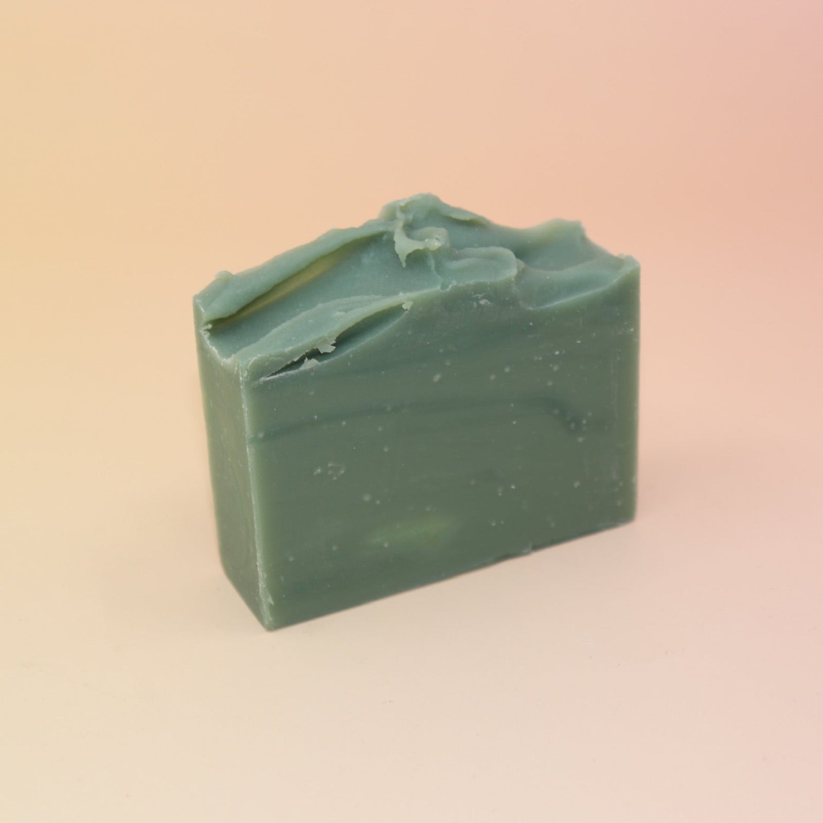 The Wicked Witch Wicked Themed 4 oz Bar Natural Soap on a pink and yellow background.