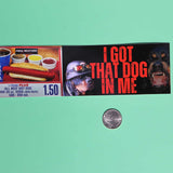 Frogmustard Bumper Sticker 8.5” x 2.5”