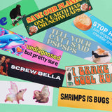 Frogmustard Bumper Sticker 8.5” x 2.5”