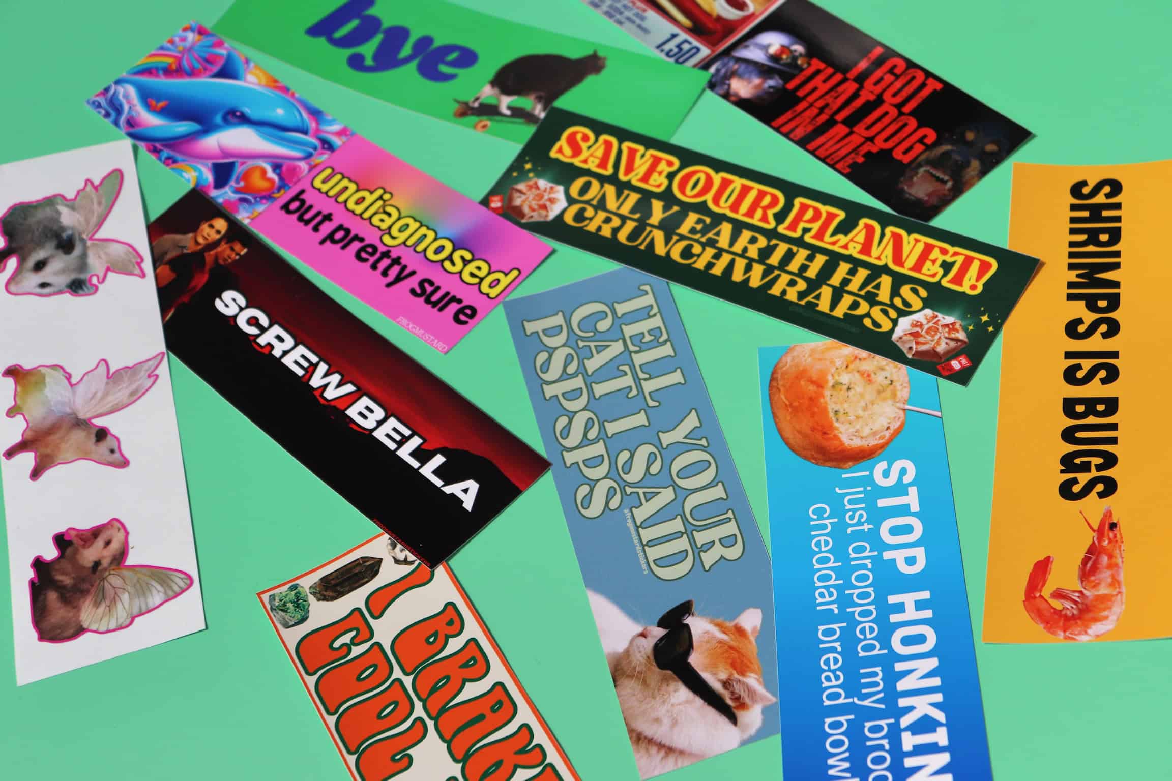 Frogmustard Bumper Sticker 8.5” x 2.5”