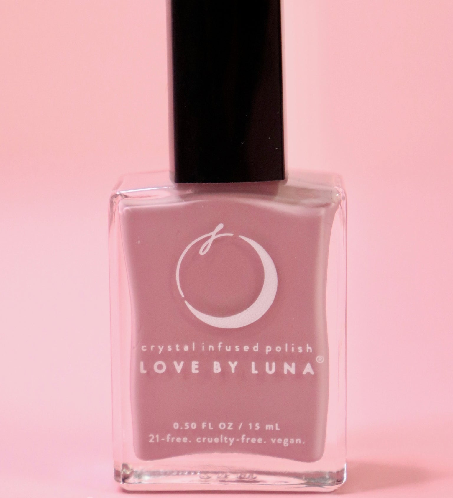 The Chill Pill Nail Polish on a pink background.