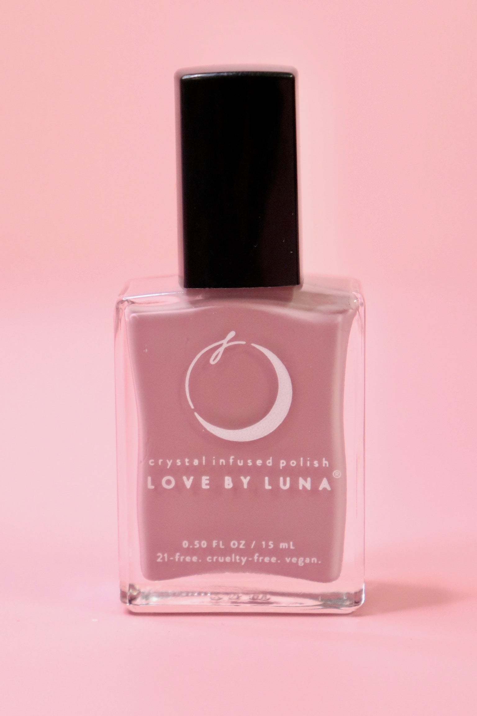The Chill Pill Nail Polish on a pink background.