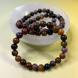8mm Crystal Beaded Bracelets