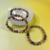 8mm Crystal Beaded Bracelets