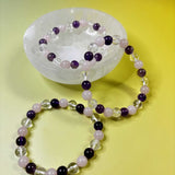 8mm Crystal Beaded Bracelets