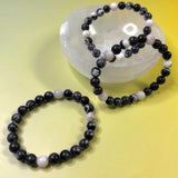 8mm Crystal Beaded Bracelets
