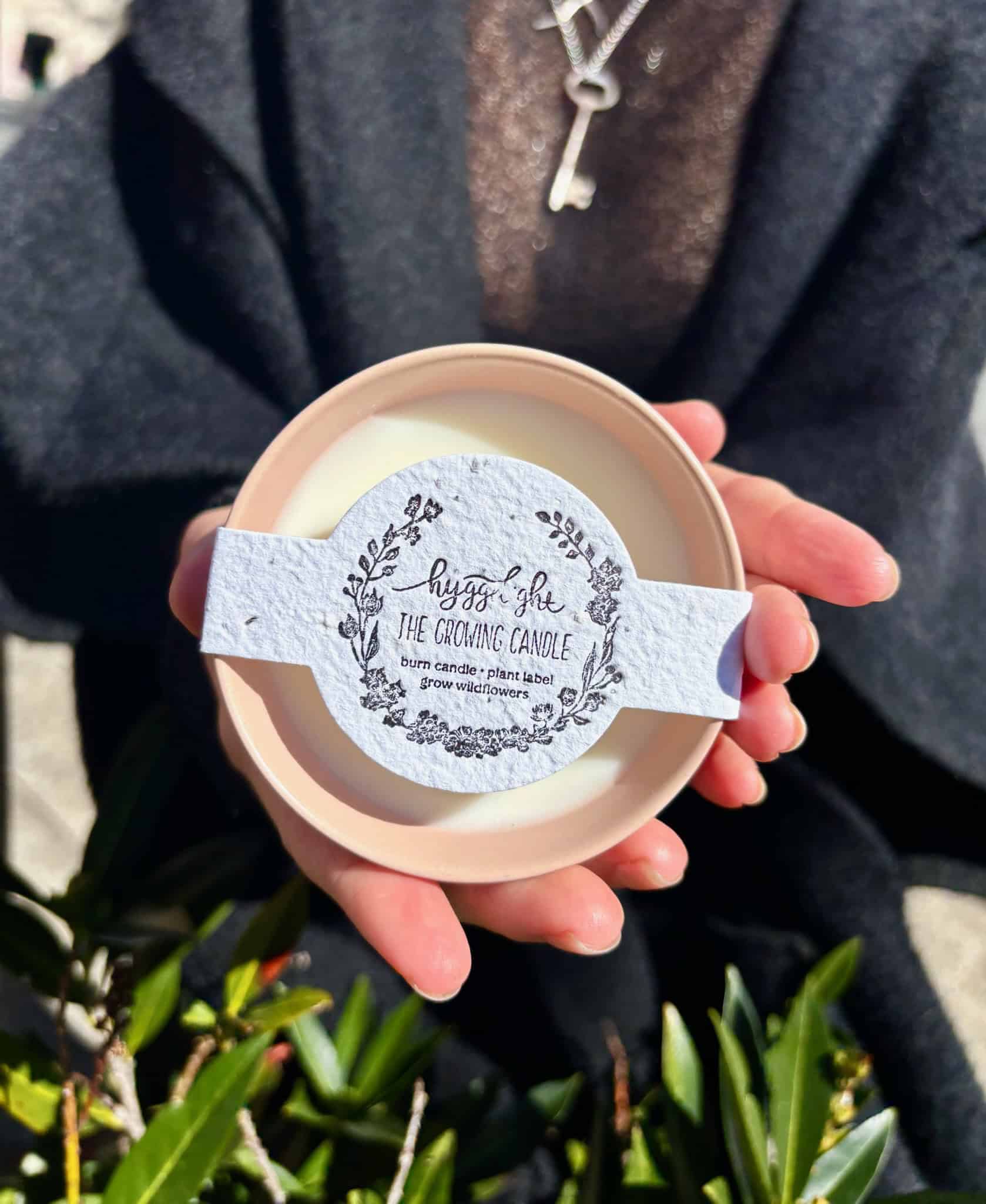 Growing Candle - Ceramic Soy Candle