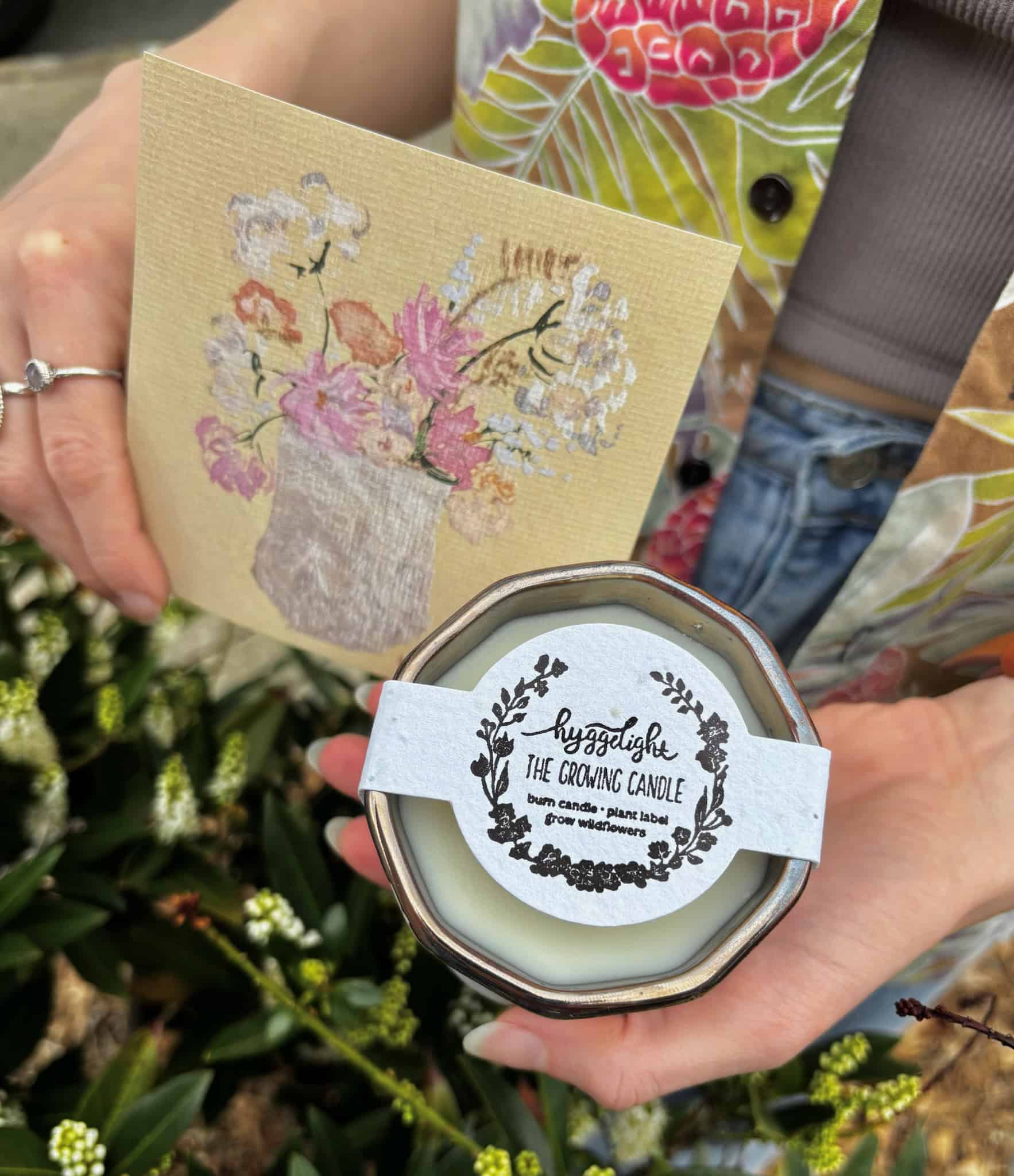 Growing Candle - Ceramic Soy Candle