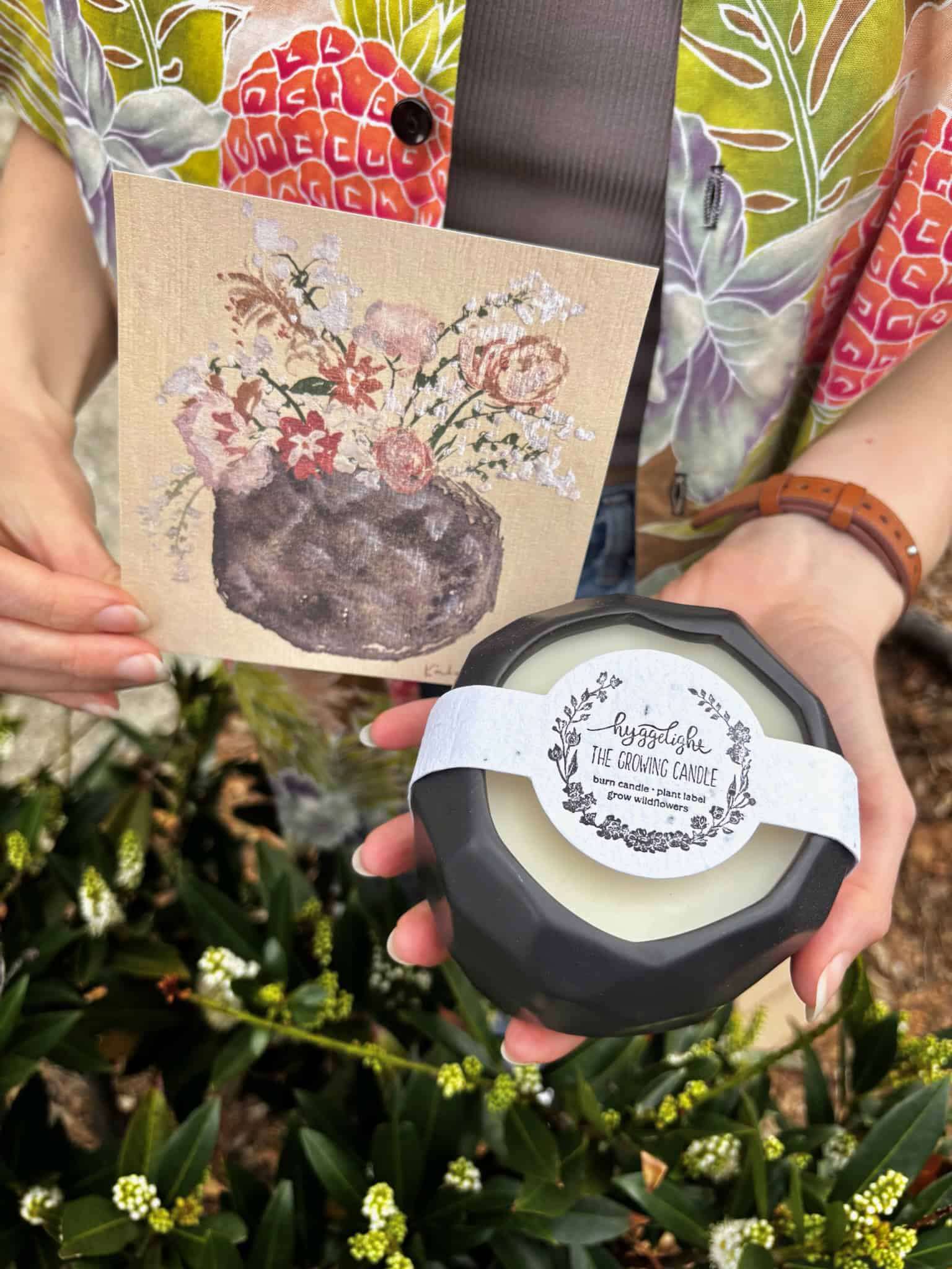 Growing Candle - Ceramic Soy Candle