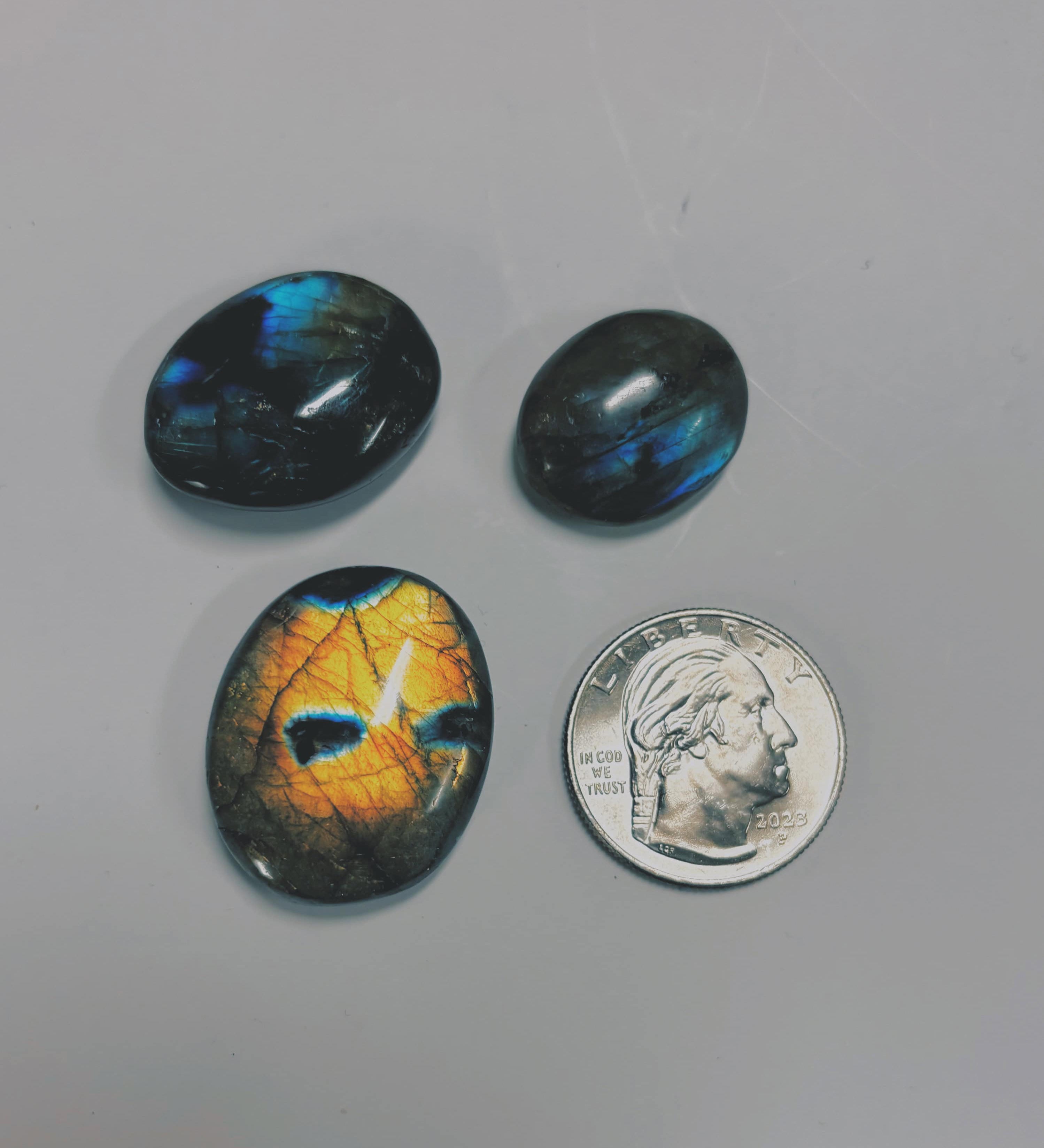 Labradorite Crystal Tumble