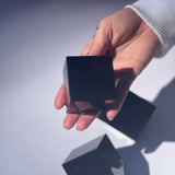 Black Obsidian Cube Crystal