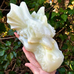 Onyx Crystal Dragon Head