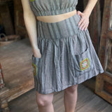 Granny Square Mini Skirt