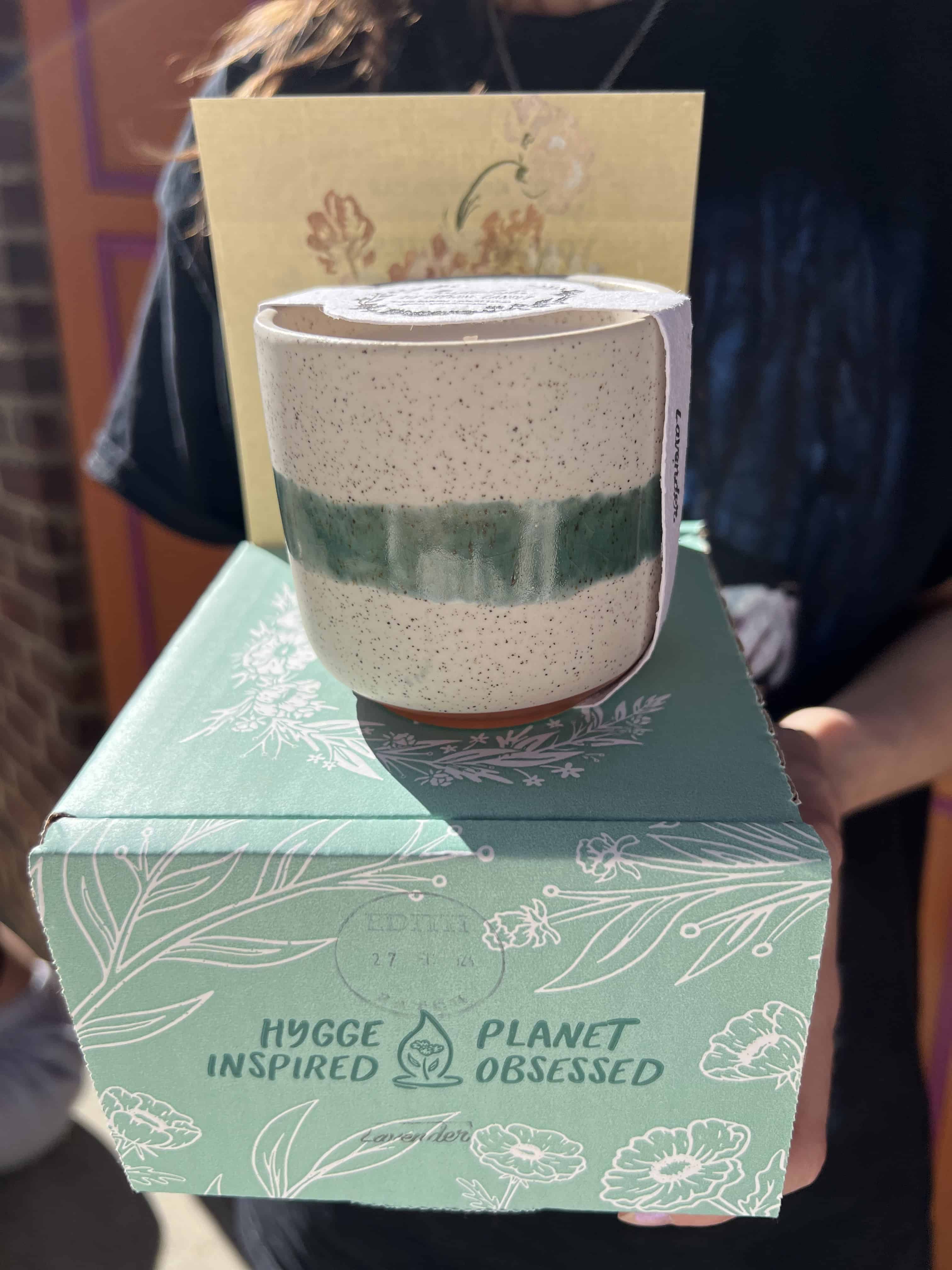 Growing Candle - Ceramic Soy Candle
