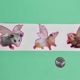 Possum Fairy Die-Cut Stickers – 3 Pack