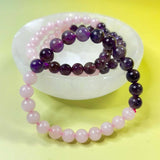 8mm Crystal Beaded Bracelets