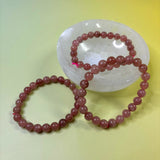 8mm Crystal Beaded Bracelets