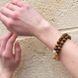 8mm Crystal Beaded Bracelets
