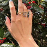 White Topaz Versailles Ring