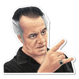 Paulie Sopranos Sticker