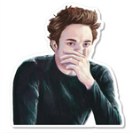 Edward Cullen Twilight Sticker