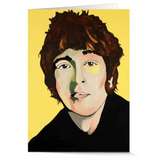John Lennon Greeting Card | The Beatles