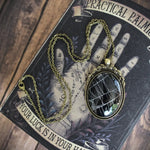 Real Spider Web Necklace