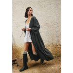 Midnight Open Front Kimono