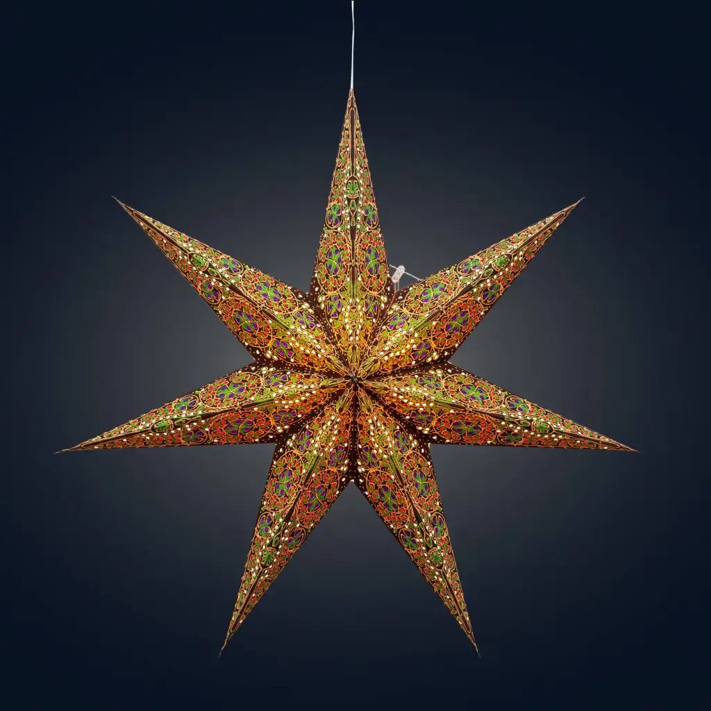 Paper Star Lantern Light by Artschatz Star Lights