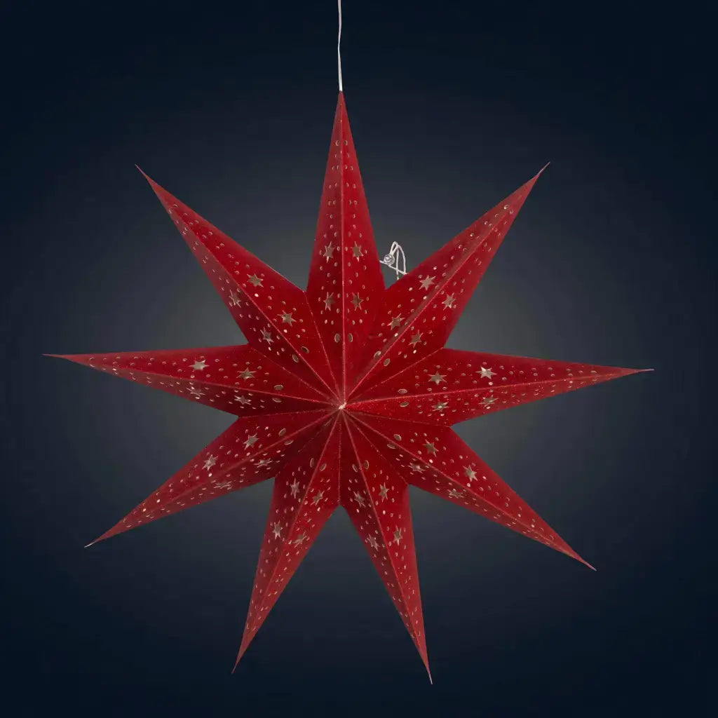 Paper Star Lantern Light by Artschatz Star Lights