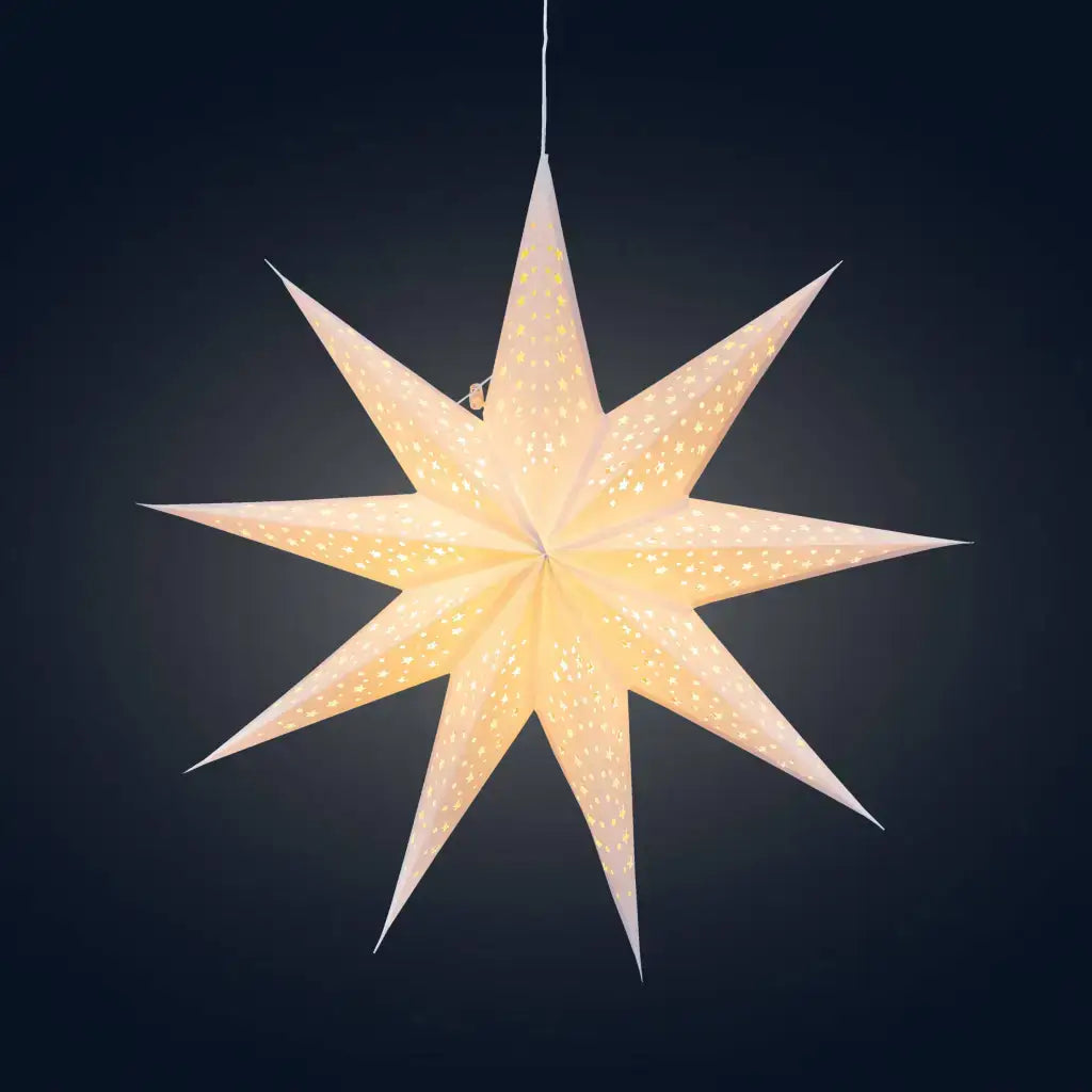 Paper Star Lantern Light by Artschatz Star Lights