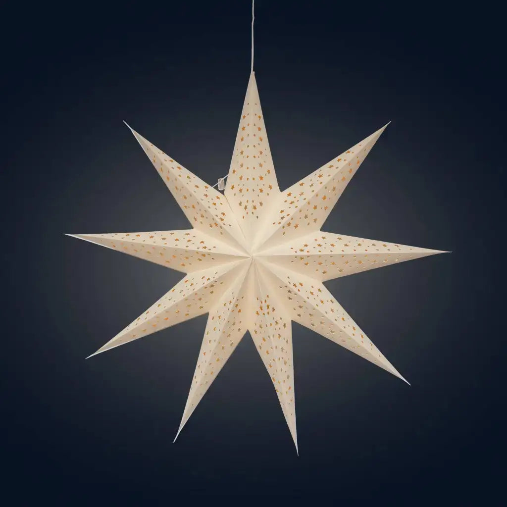 Paper Star Lantern Light by Artschatz Star Lights