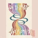 Perspective/Experiences Art Poster