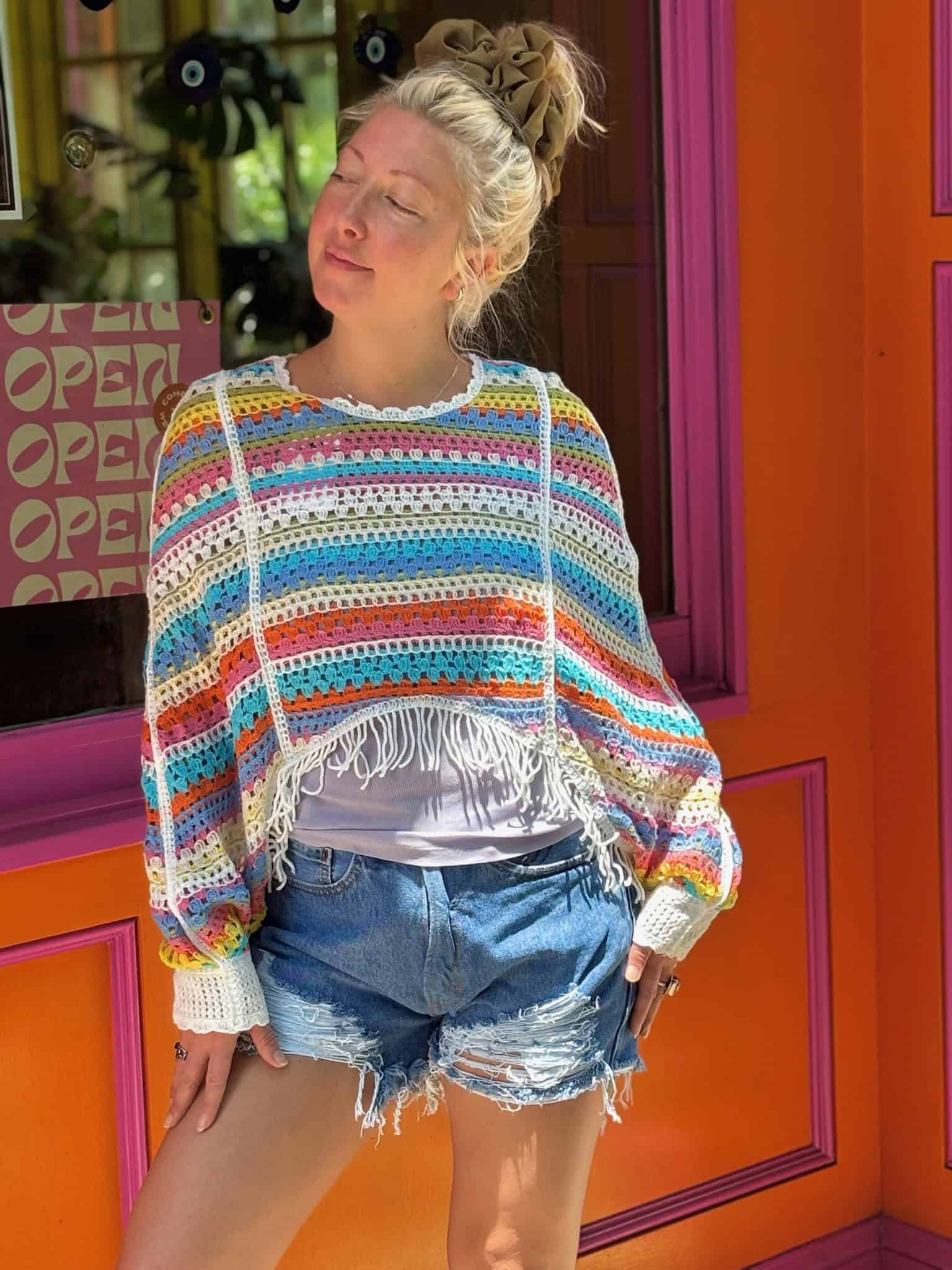 Megan, Assistant Manager at The Boho Depot in Winston-Salem, NC, merchandising boho fashion, crystals, and gifts.