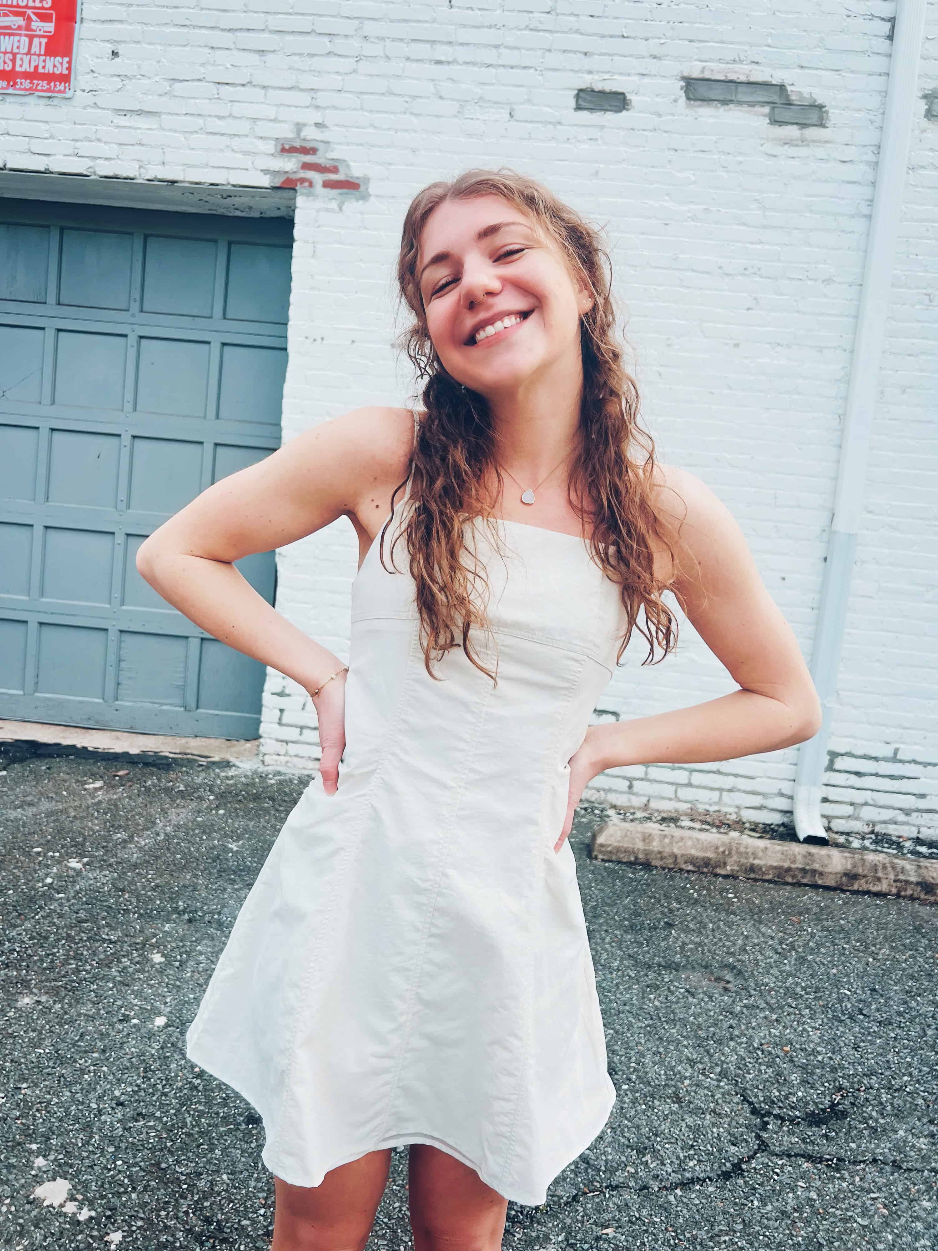 Rachel, Inventory Manager at The Boho Depot in Winston-Salem, NC, handling crystals, gifts, and customer orders.