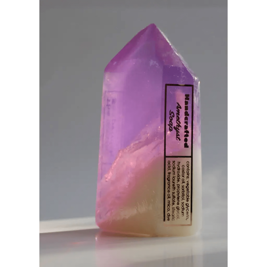 Crystal Gemstone Bar Soap by The Crystal Soapsmith