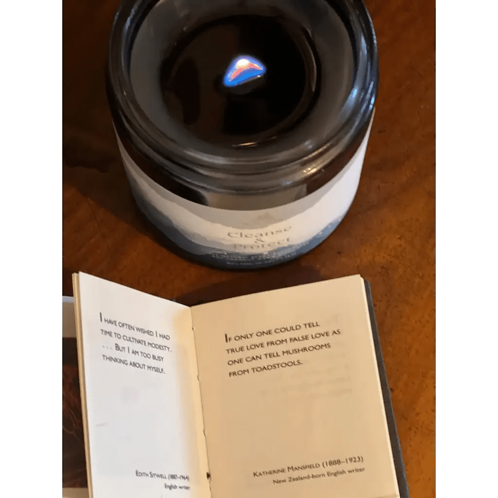 Cleanse and Protect Intention Candle