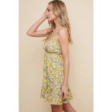 Yellow Floral Dress