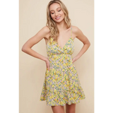 Yellow Floral Dress